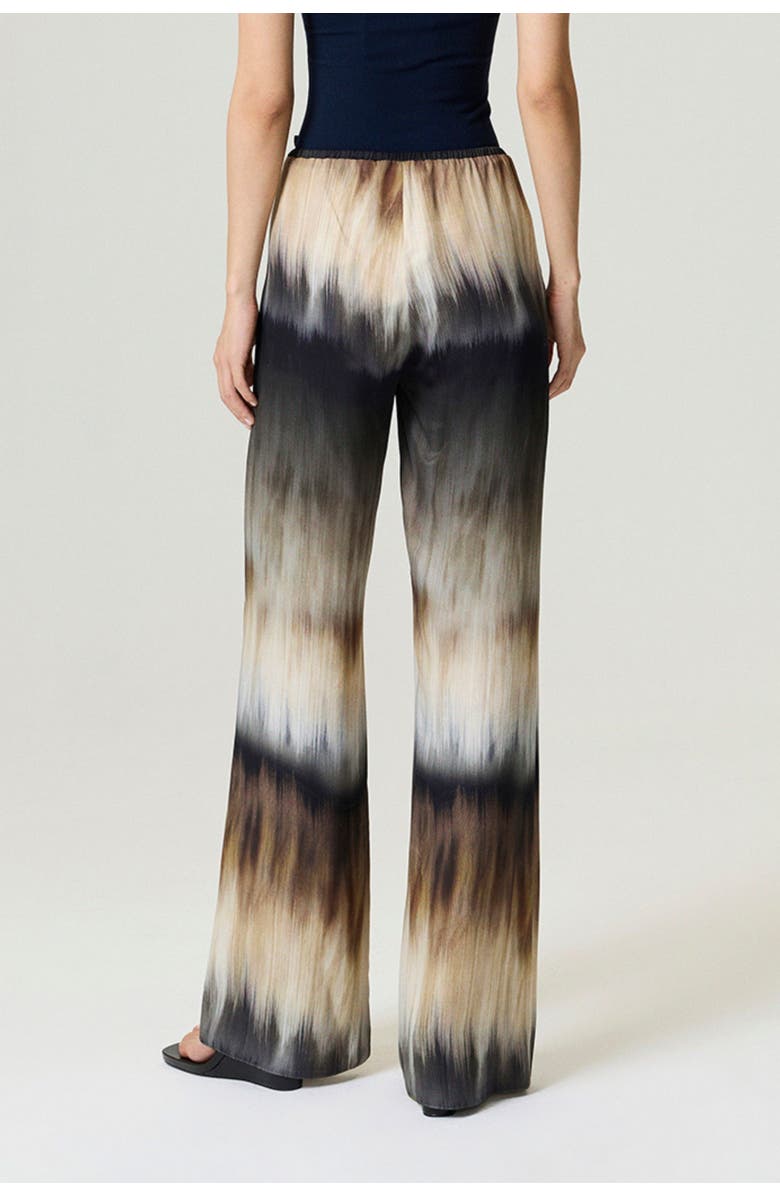 Nocturne Batik Print Wide-Leg Pants, Alternate, color, Multi-Colored