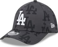 New Era Men's New Era Gray Los Angeles Dodgers Halftone 39THIRTY Flex Hat