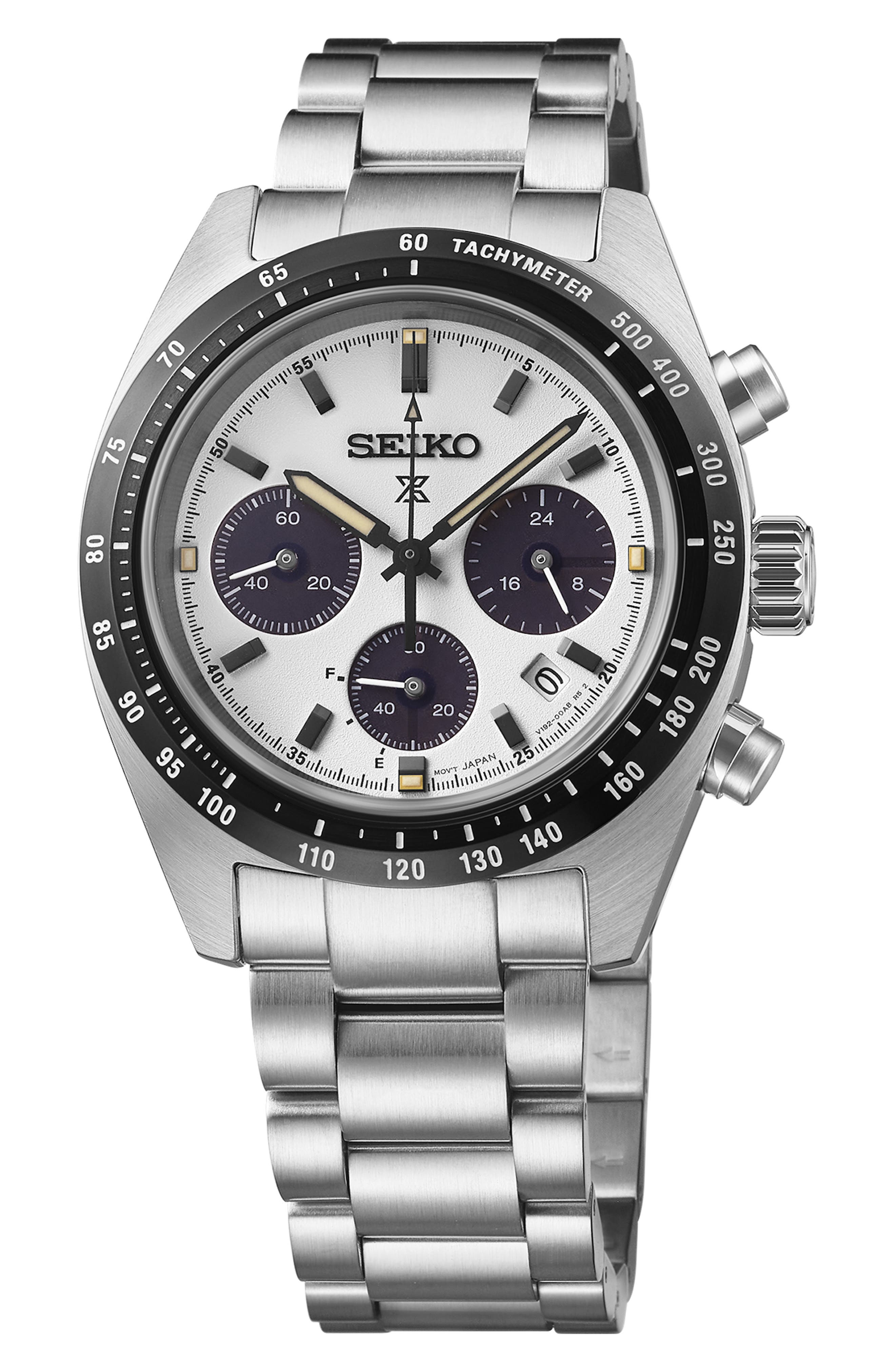 SEIKO PROSPEX BEAMS ソーラー腕時計 Prospex Speedtimer Solar Chronograph Bracelet Watch, 39mm (Men