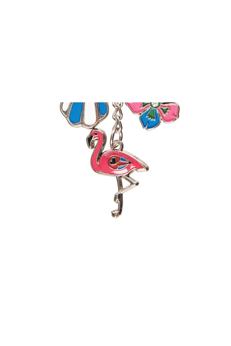 Flamingo Keychain, Alternate, color, Pink