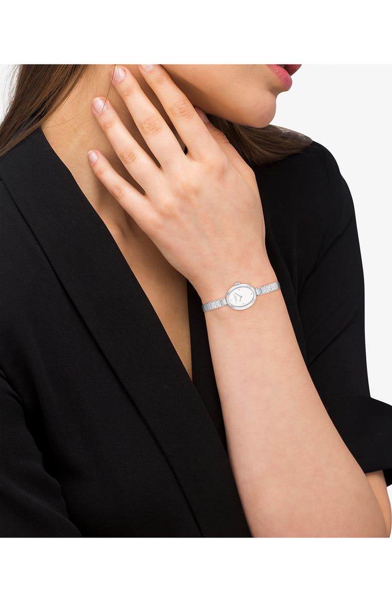 COACH Sammy Bracelet Watch, 22.5mm, Alternate, color, White