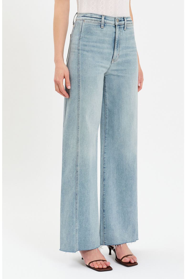 Far Out High Waist Wide Leg Jeans, Alternate, color, HOT STREAK