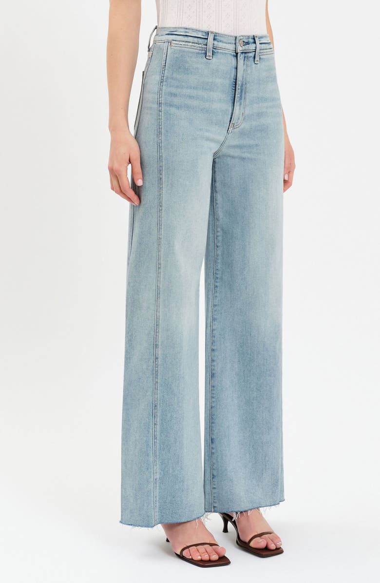 DAZE Far Out High Waist Wide Leg Jeans, Alternate, color, Hot Streak