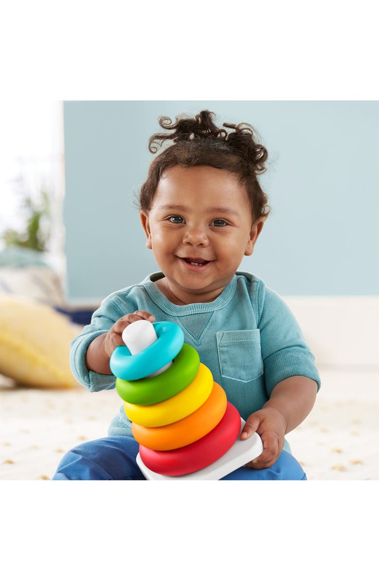 FISHER PRICE Baby's First Blocks and Rock-a-Stack, Alternate, color,