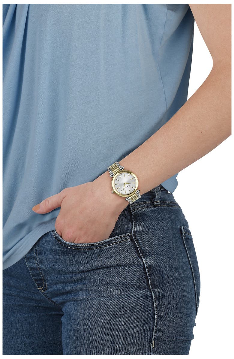 FERRAGAMO Women's Two-Tone Stainless Steel Bracelet Watch, 36mm, Alternate, color, 