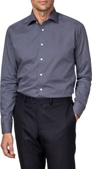 Eton Slim Fit Dot Dress Shirt