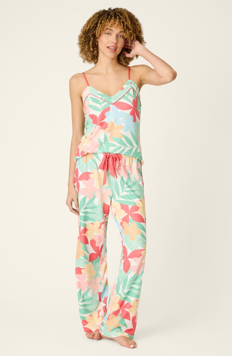 PJ Salvage The Coastal Club Jersey Pajama Pants, Alternate, color, 