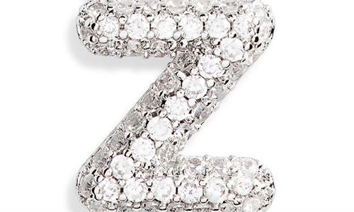Leith Cubic Zirconia Initial Pendant Necklace