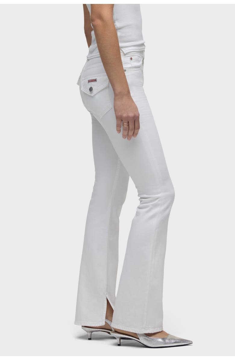 Hudson Jeans Barbara High-Rise Bootcut W/Flap, Alternate, color, White