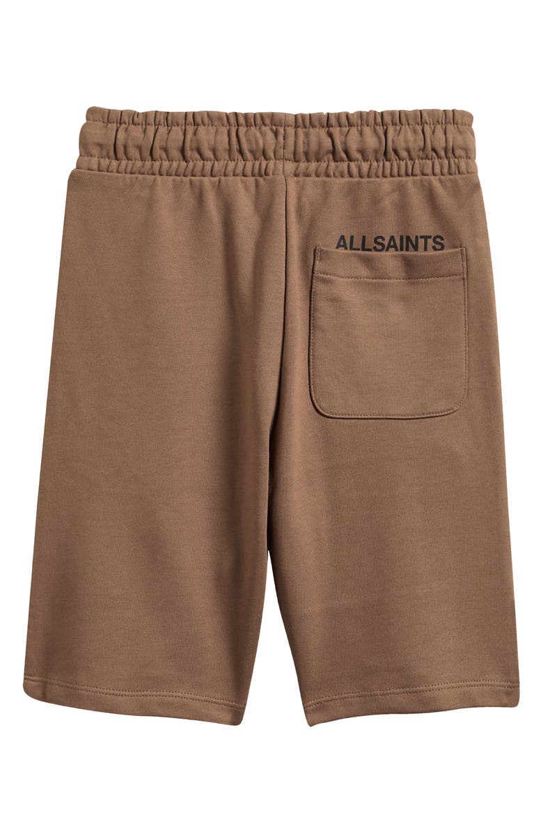 smALLSAINTS by ALLSAINTS Kids' Underground Sweat Shorts, Alternate, color, Brown