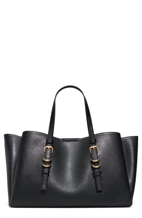 Aldo Meleahh Faux Leather Tote In Black
