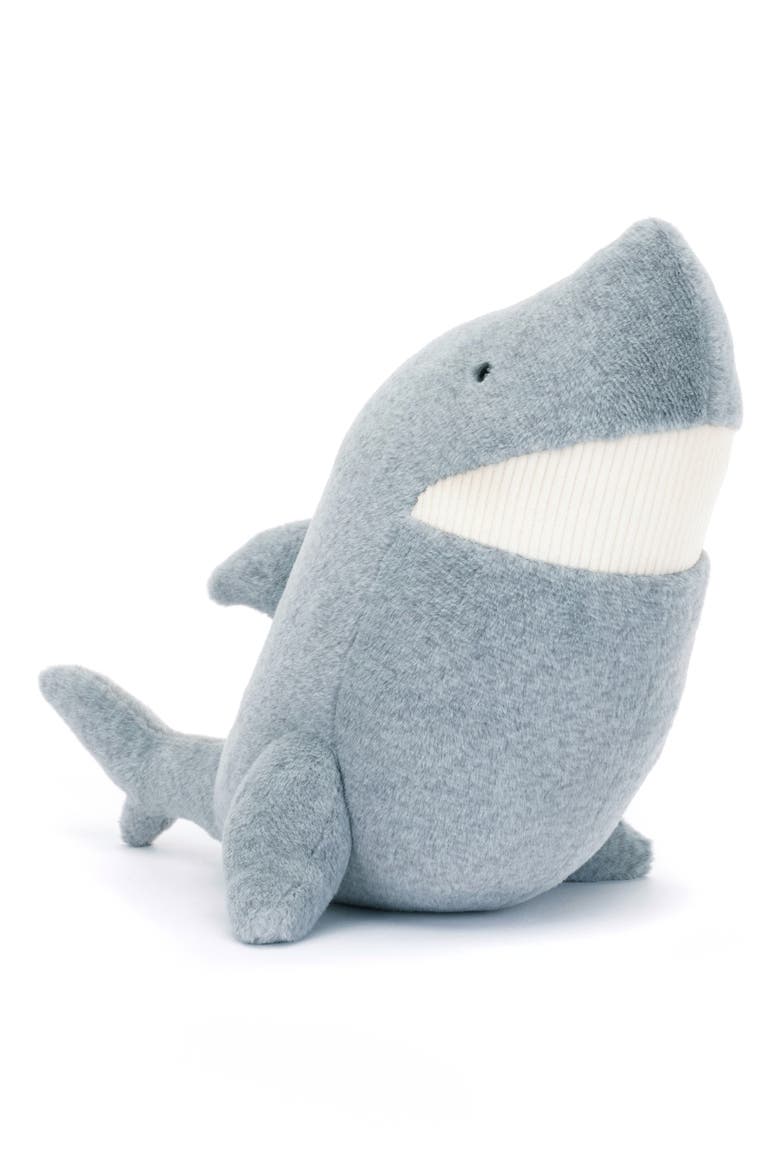 Silvie Shark Stuffed Animal, Main, color, GREY