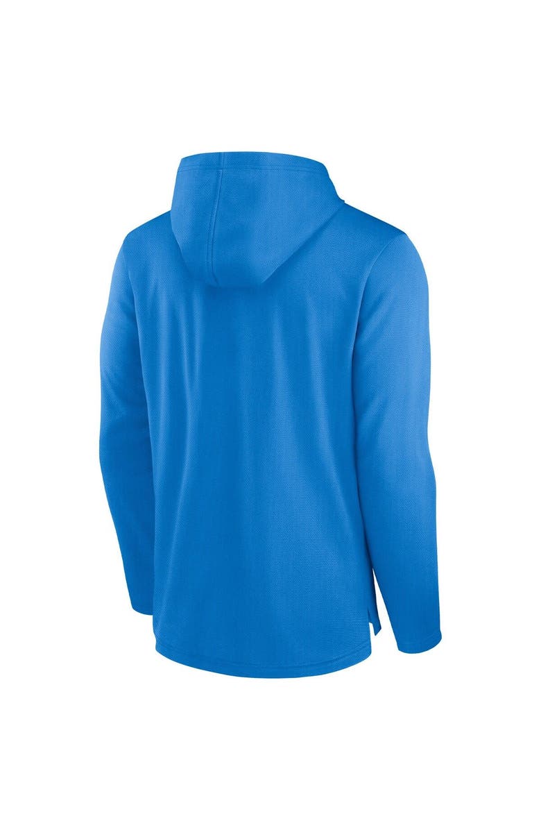 Nike Men's Nike Powder Blue Los Angeles Chargers Lightweight Performance Hooded Long Sleeve T-Shirt, Alternate, color,