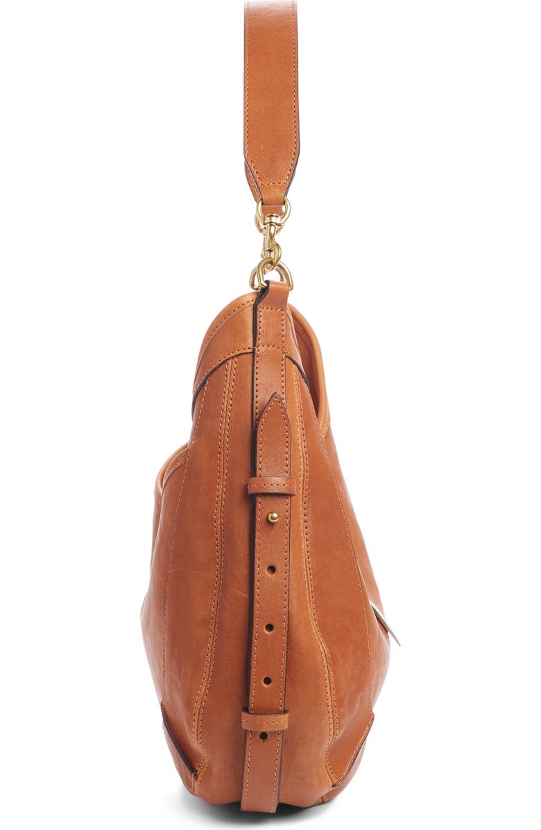 Isabel Marant Kaliko Leather Hobo Bag, Alternate, color,