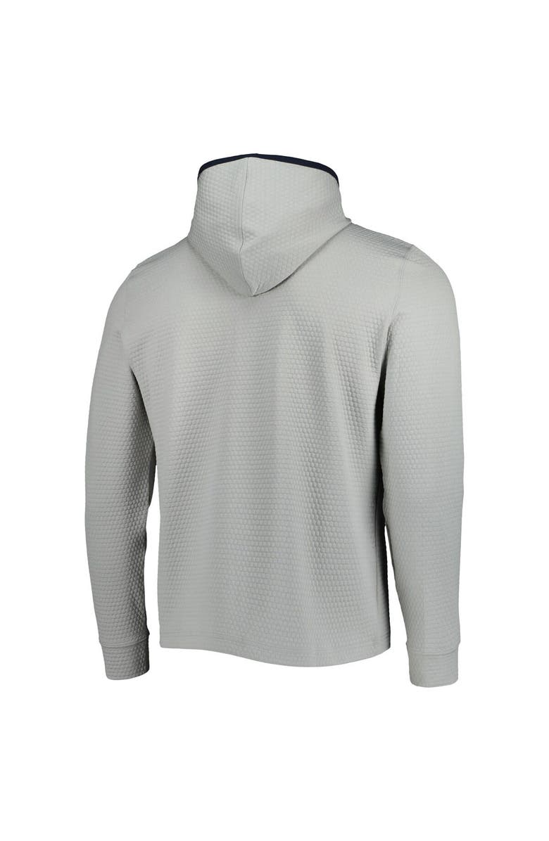 Southern Tide Men's Southern Tide Gray Florida Gators Scuttle Quarter-Zip Hoodie, Alternate, color, 