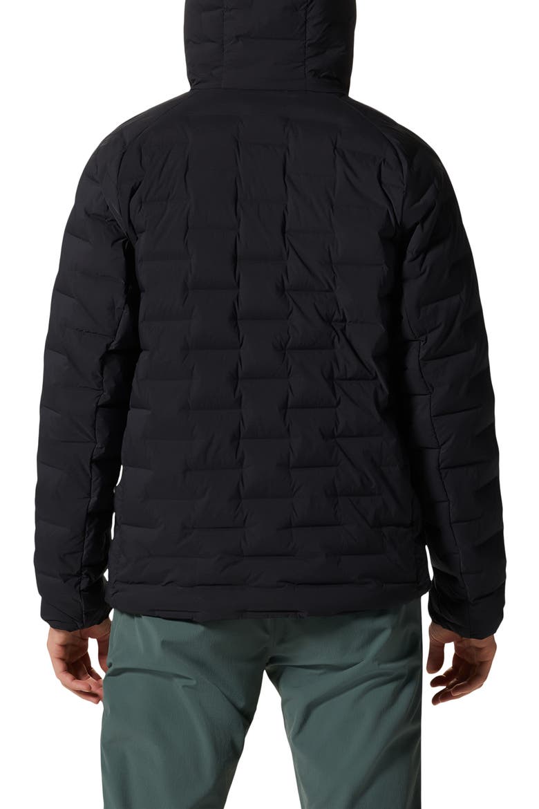 Stretchdown™ 700 Fill Power Down Hooded Jacket, Alternate, color, BLACK