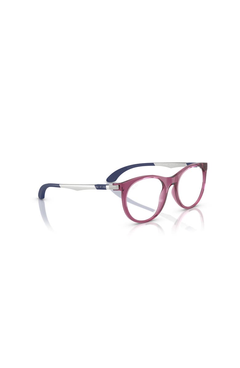 Ray-Ban 47mm Phantos optical glasses, Alternate, color, Violet