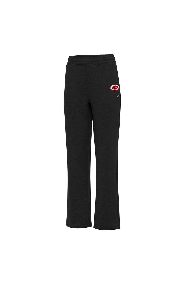 ANTIGUA Women's Antigua Black Cincinnati Reds Victory Sweatpants, Main, color, Black