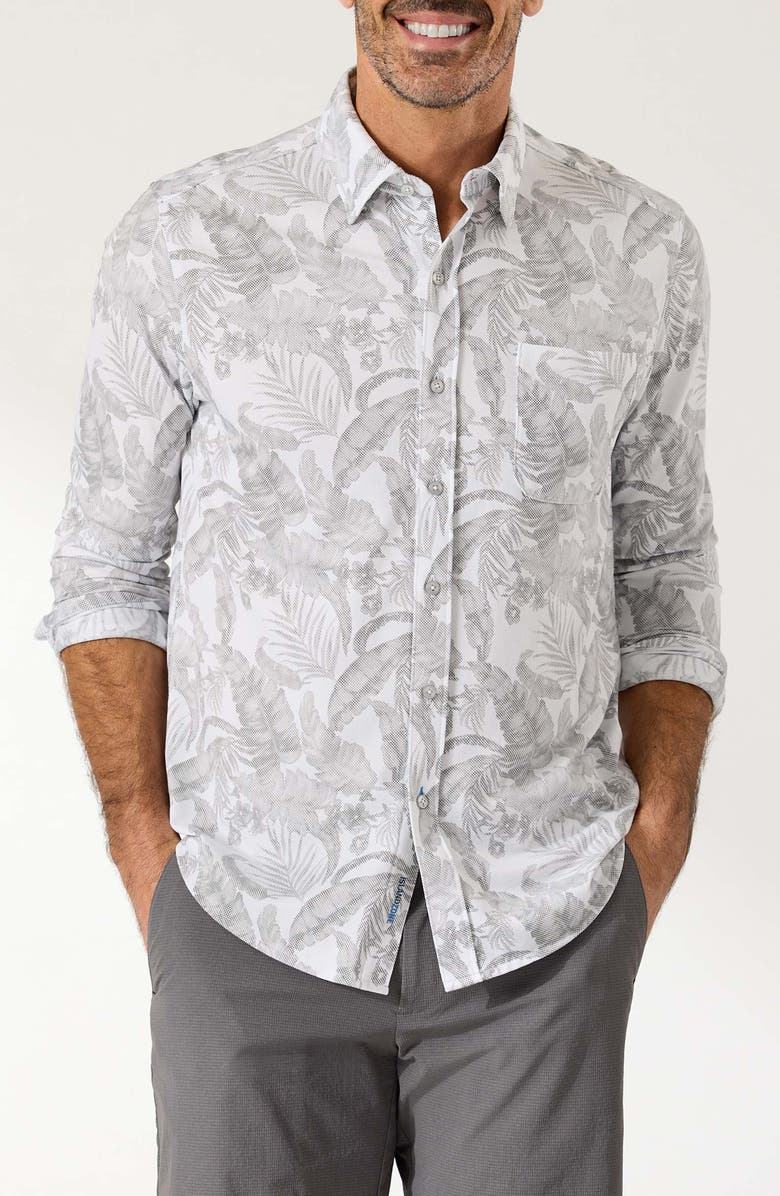 Tommy Bahama San Lucio Summer Fronds IslandZone<sup>®</sup> Stretch Button-Up Shirt, Main, color,