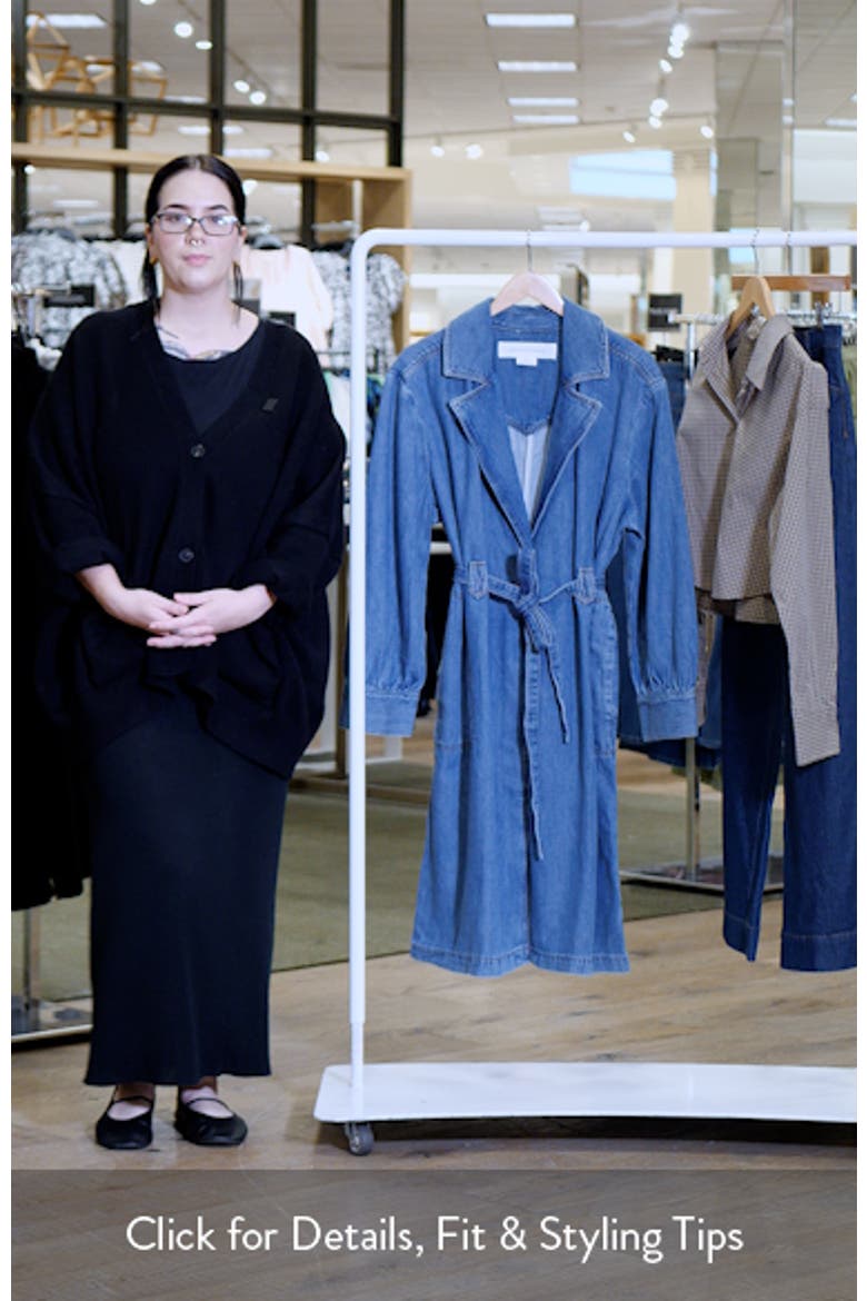 Denim Trench Coat video