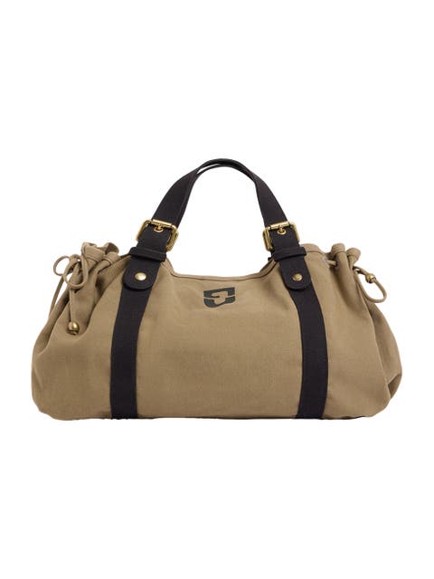 Bicolor 24H Canvas Handbag