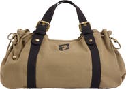 GERARD DAREL Bicolor 24H Canvas Handbag