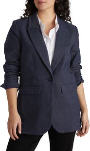 Universal Standard Denim Blazer
