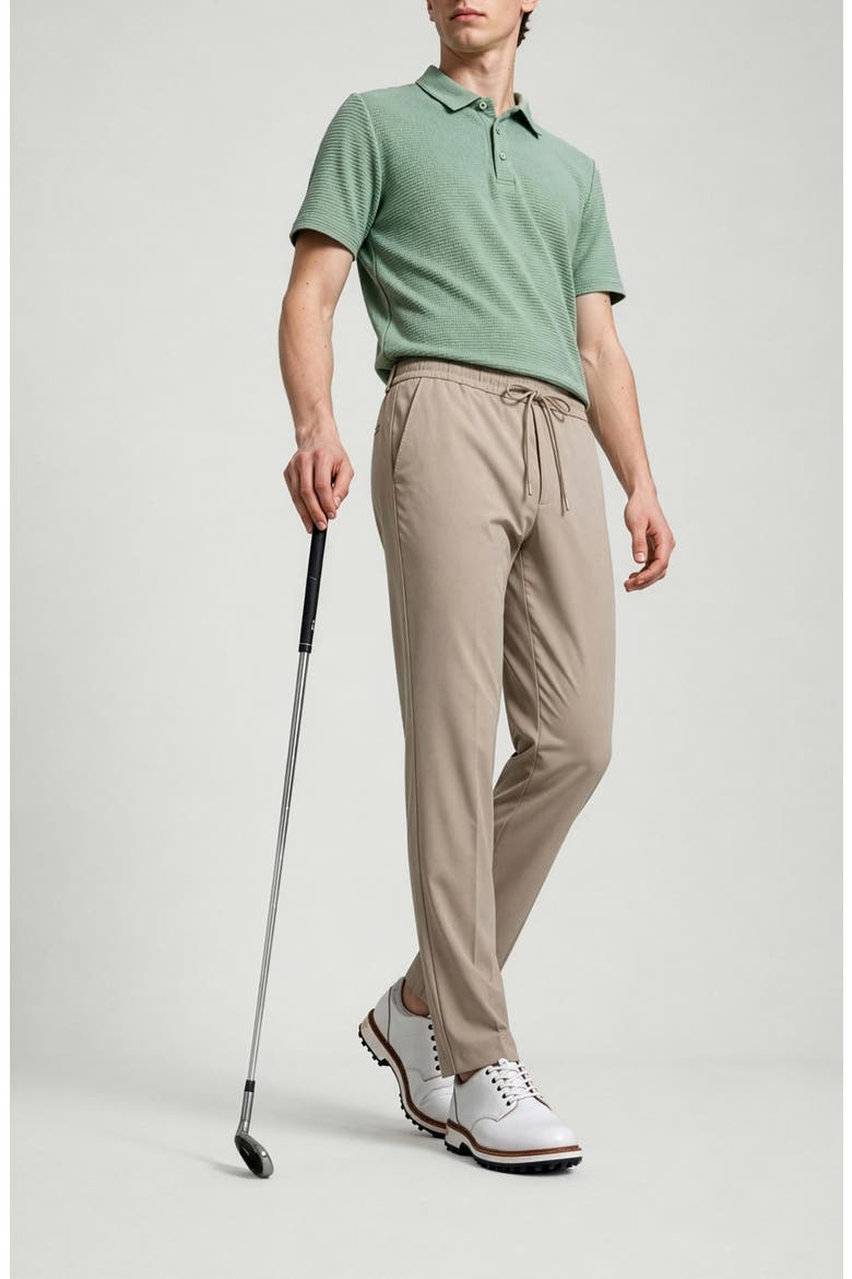 Jim Waffle Performance Polo, Alternate, color, GREEN
