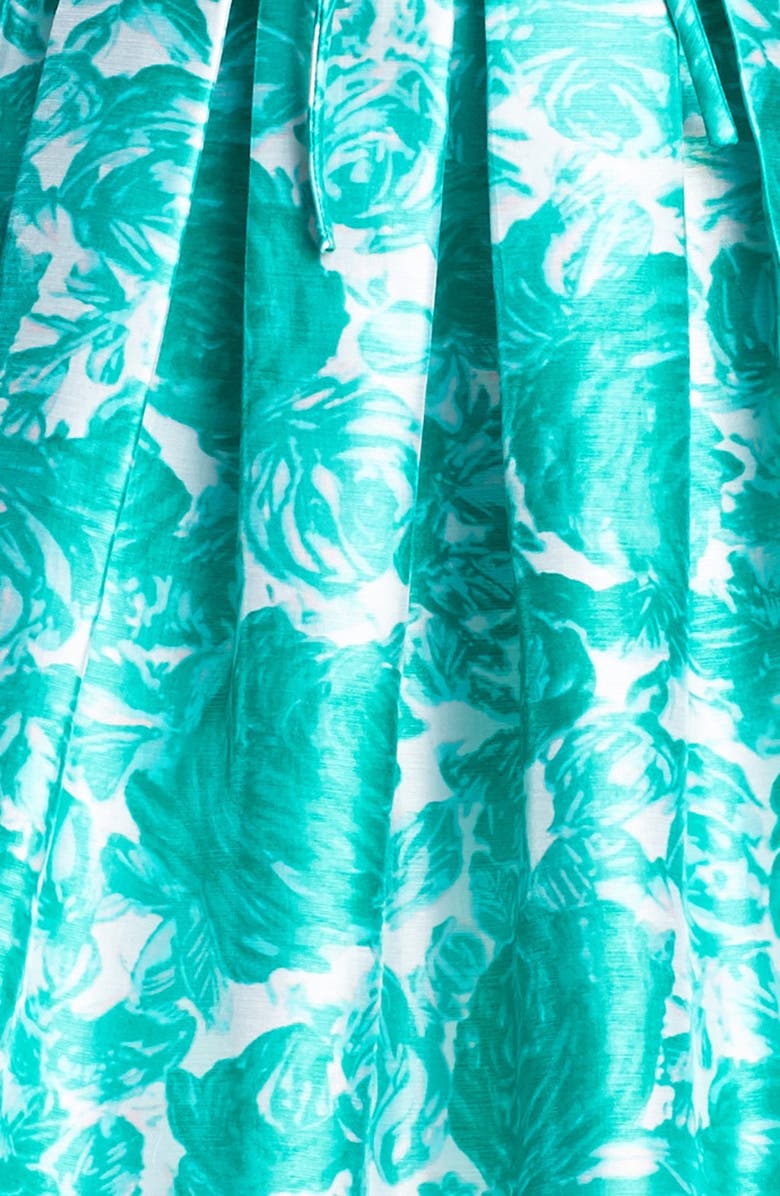 Taylor Dresses Print Fit & Flare Dress, Alternate, color,