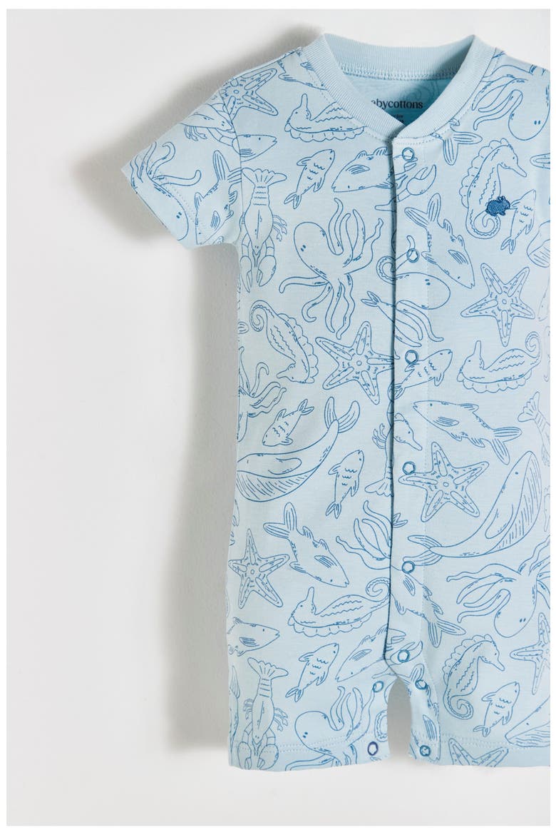 Tim Animals One-Piece, Alternate, color, Light Blue
