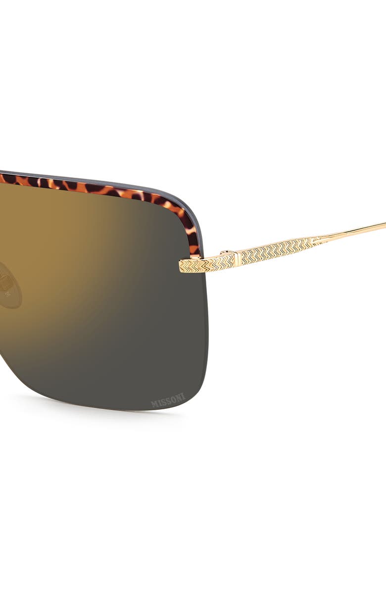 Missoni 99mm Shield Sunglasses, Alternate, color, 