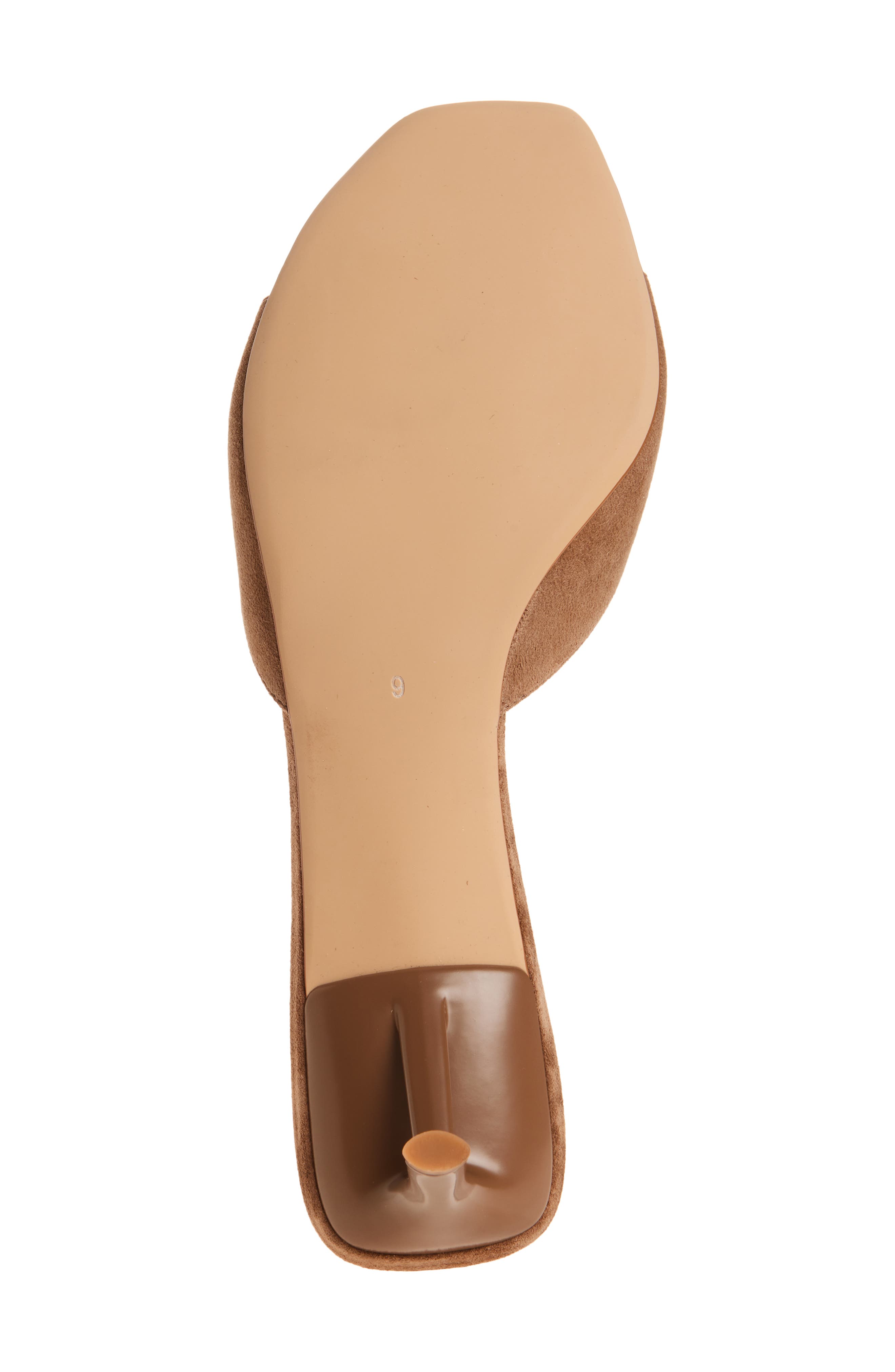 Jeffrey Campbell Cocoa Kitten Heel Slide Sandal, Alternate, color, Beige Suede