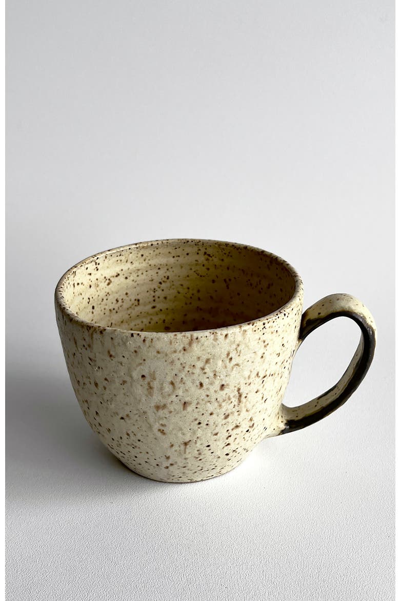 The Luna Cappuccino Mug, Main, color, Sand