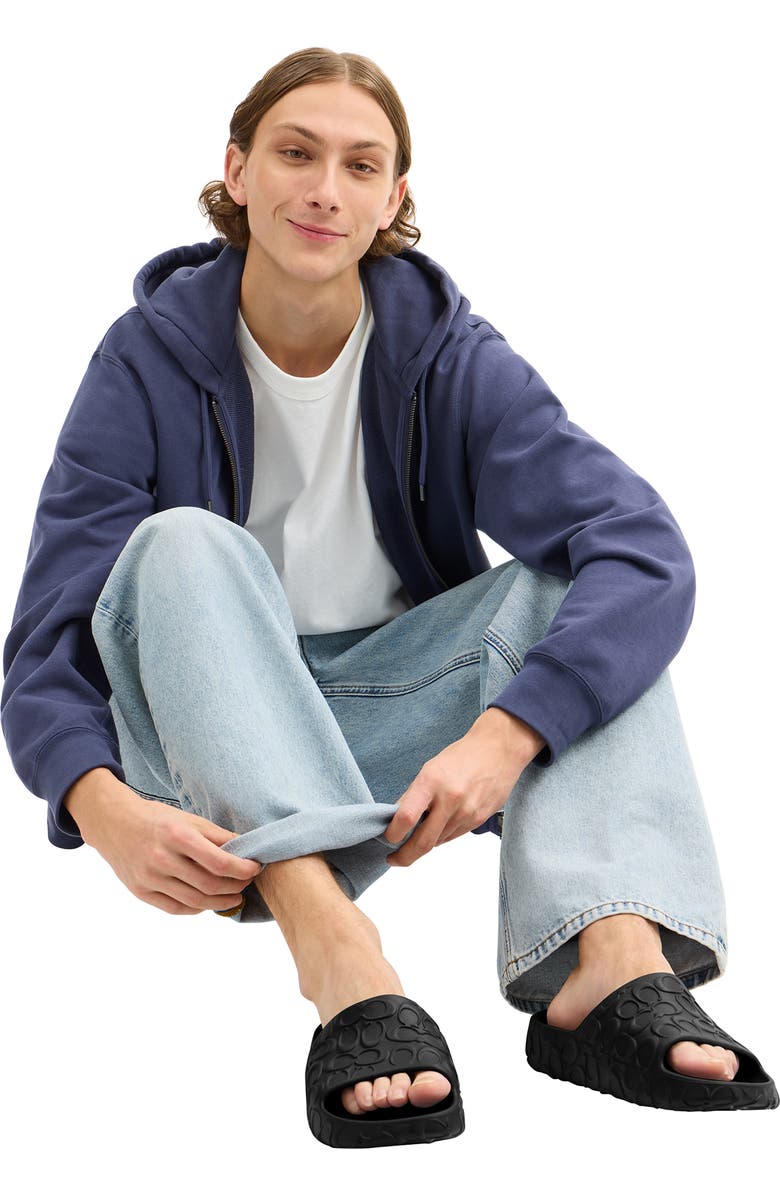 COACH Bay Slide Sandal, Alternate, color, Black