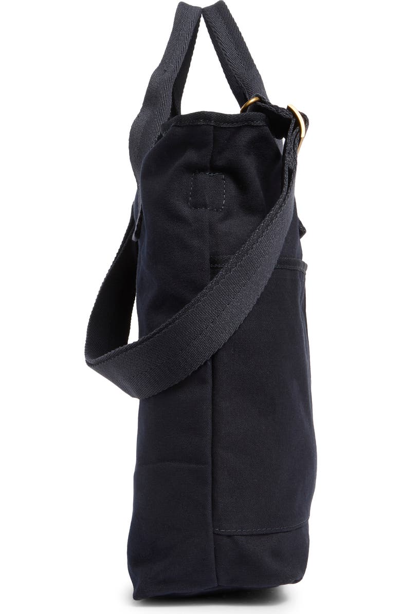 New Amsterdam Leatherworks Ayla Canvas Crossbody Bag, Alternate, color, Midnight