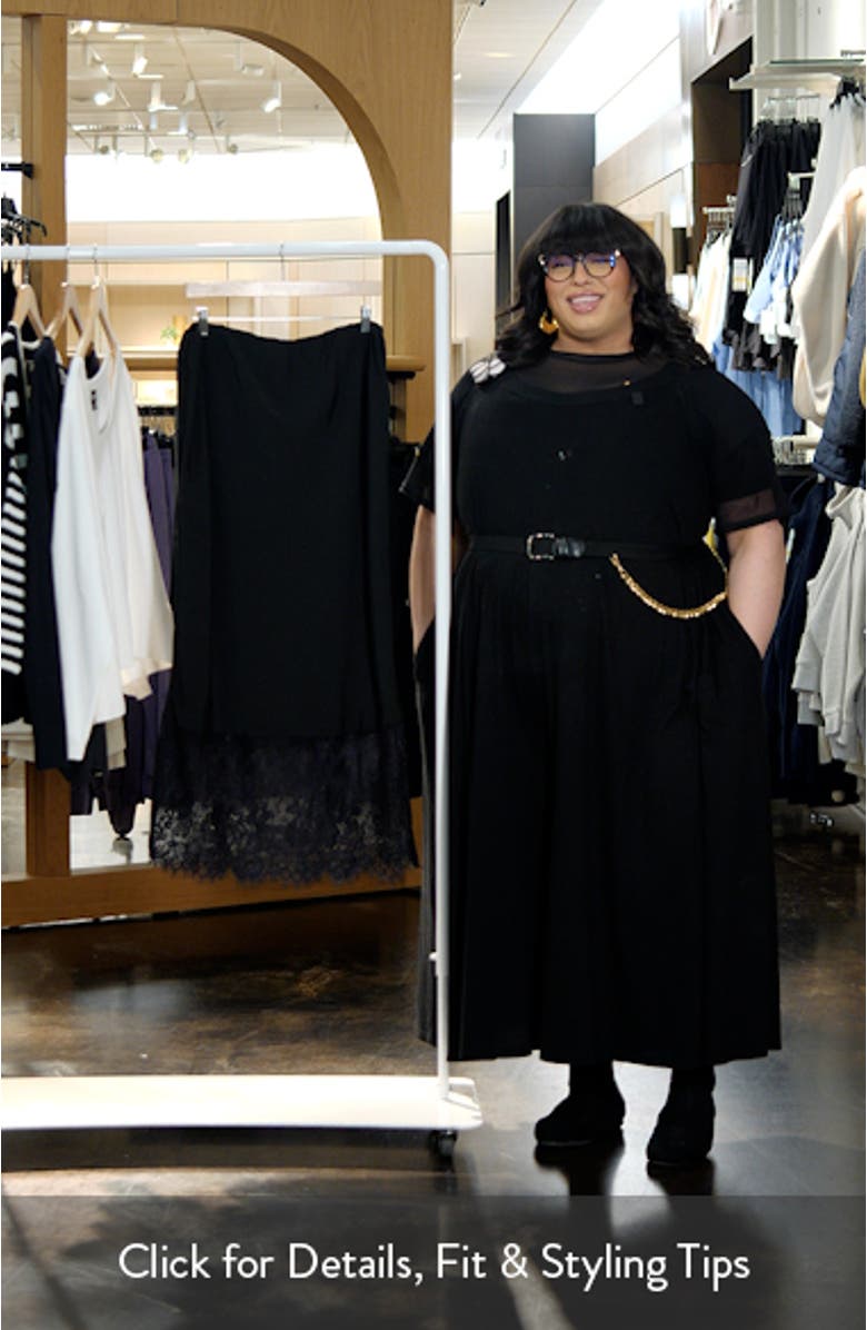 Fay Lace Hem Maxi Skirt, sales video thumbnail