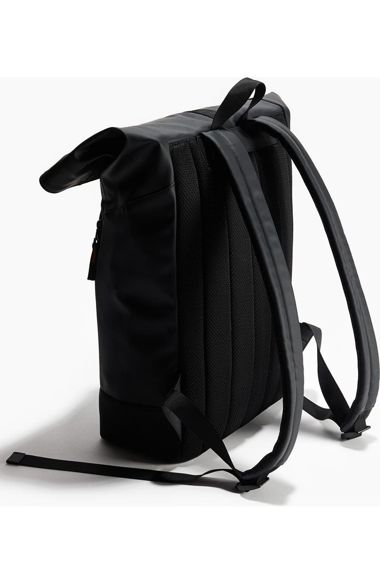 H&M Roll-top Backpack, Alternate, color, Black