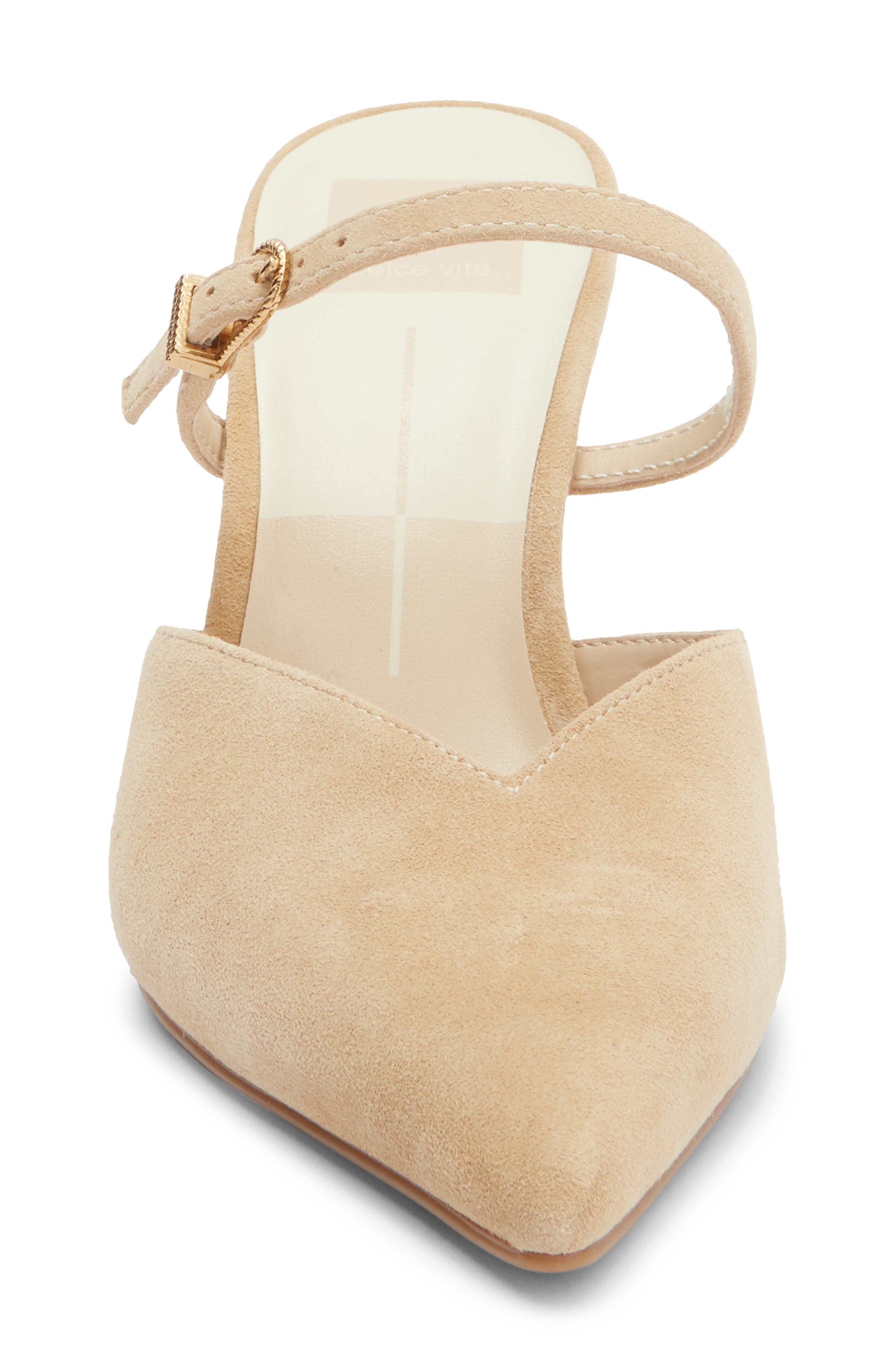 Korene Mule Pump, Alternate, color, TAN SUEDE