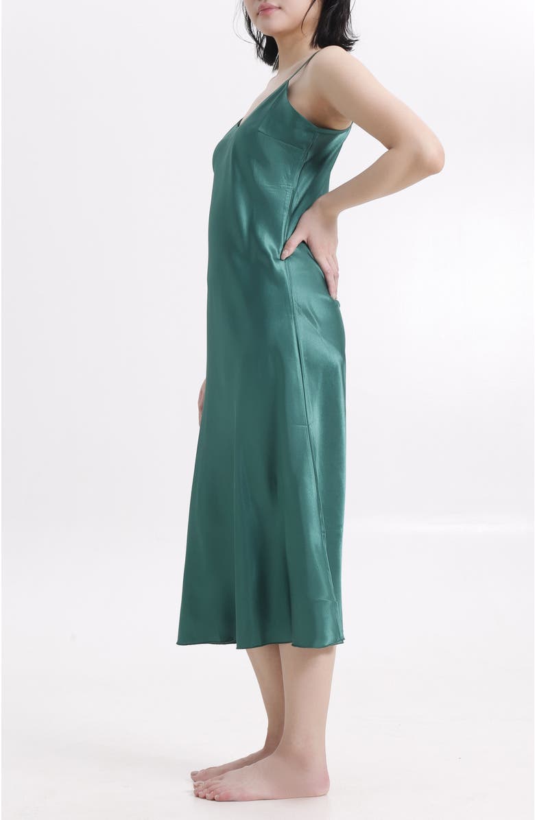 LECHERY<sup>®</sup> Lustrous Silky Shiny Satin Slip Dress, Alternate, color, 