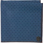 CLIFTON WILSON Polka Dot Cotton Pocket Square