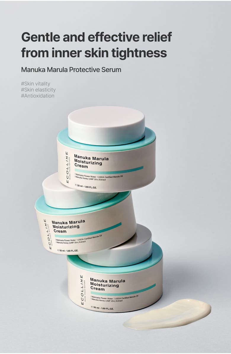 Ecolline Manuka Marula Moisturizing Cream, Alternate, color, NO COLOR