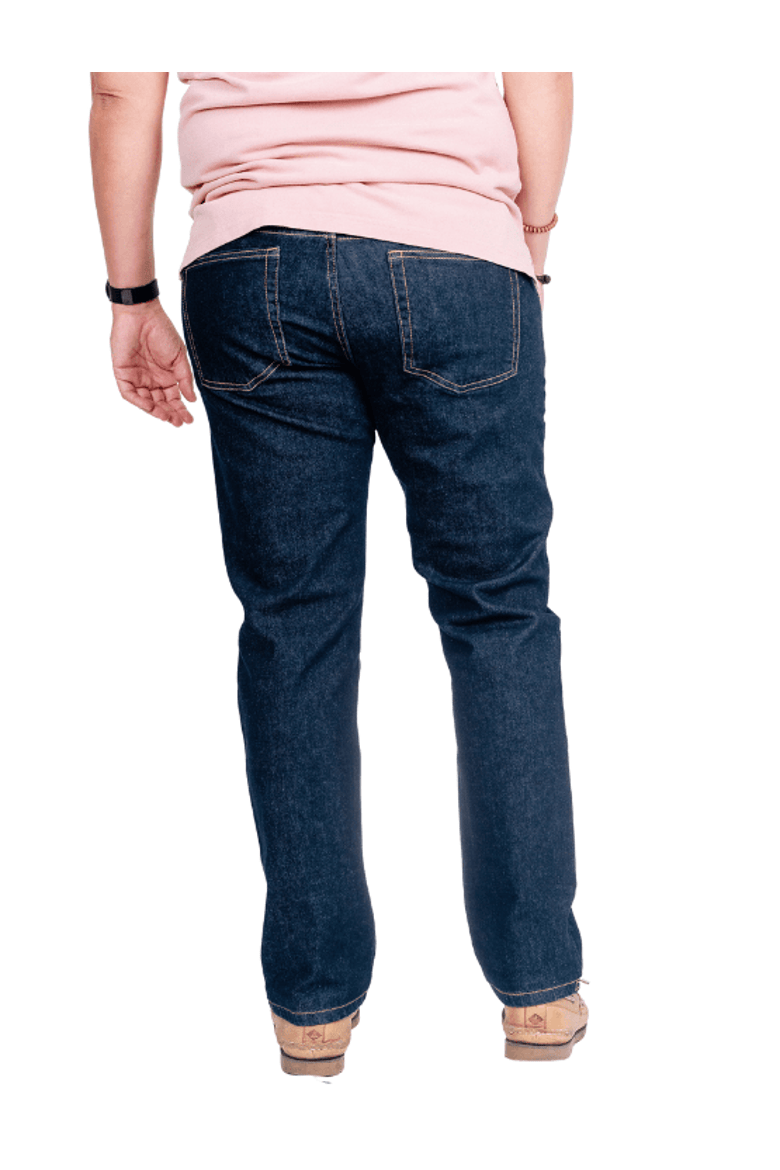 Slim-Straight, Premium Indigo Stretch Jeans, Alternate, color, Indigo