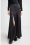 Bias Cut Silk Satin Maxi Skirt