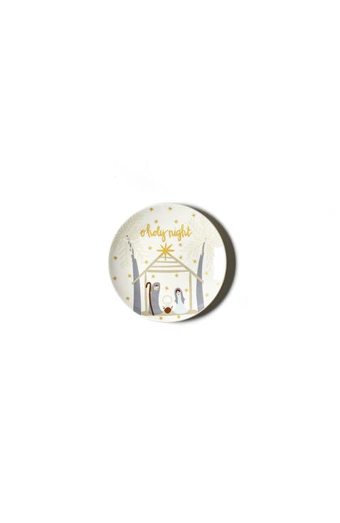 Fair Skin Nativity Salad Plate