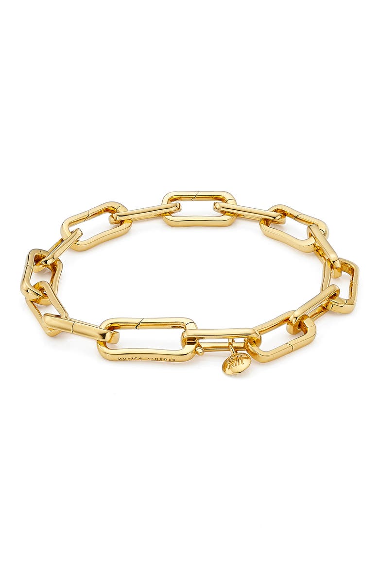 Alta Capture Charm Bracelet, Main, color, YELLOW GOLD