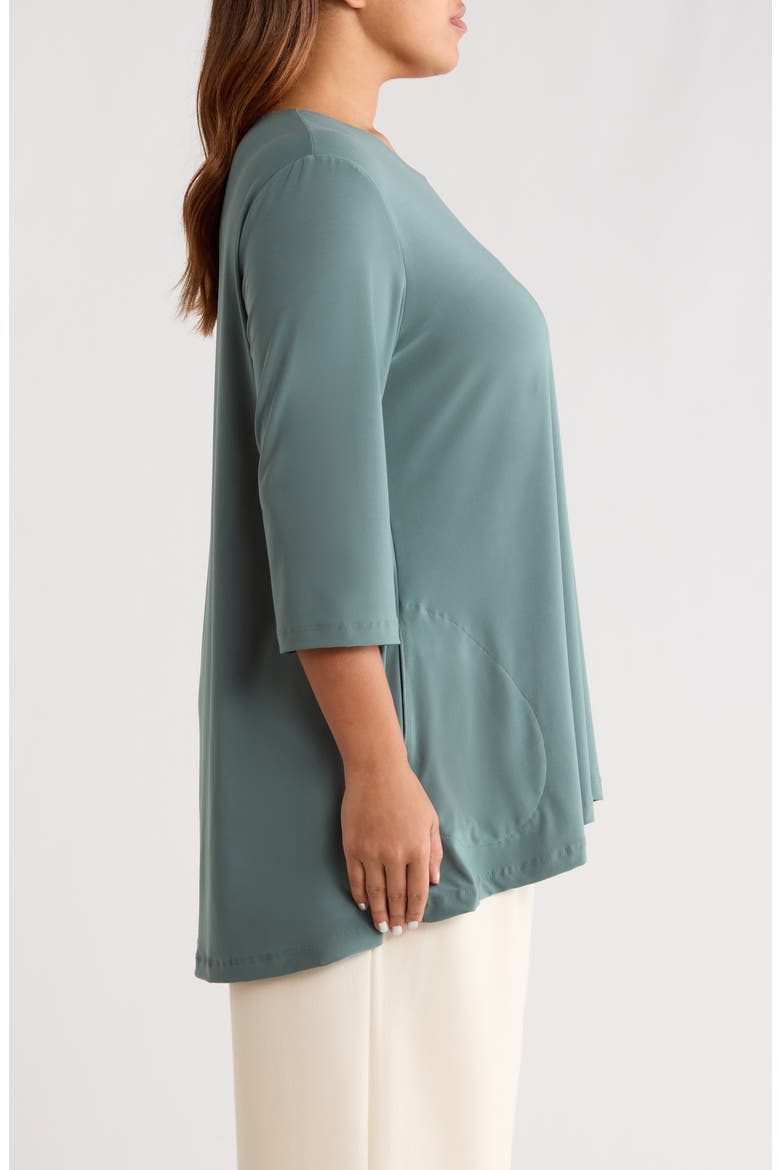 Swing Tunic, Alternate, color, SAGE