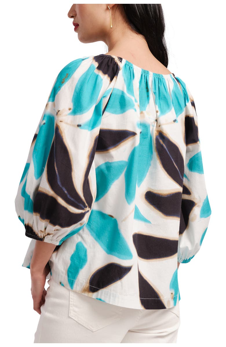 Frances Valentine Bliss Top Banana Leaf, Alternate, color, Blue/Multi