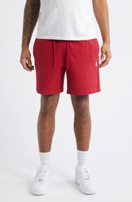 Billionaire Boys Club BB Solar Cotton Seersucker Drawstring Shorts