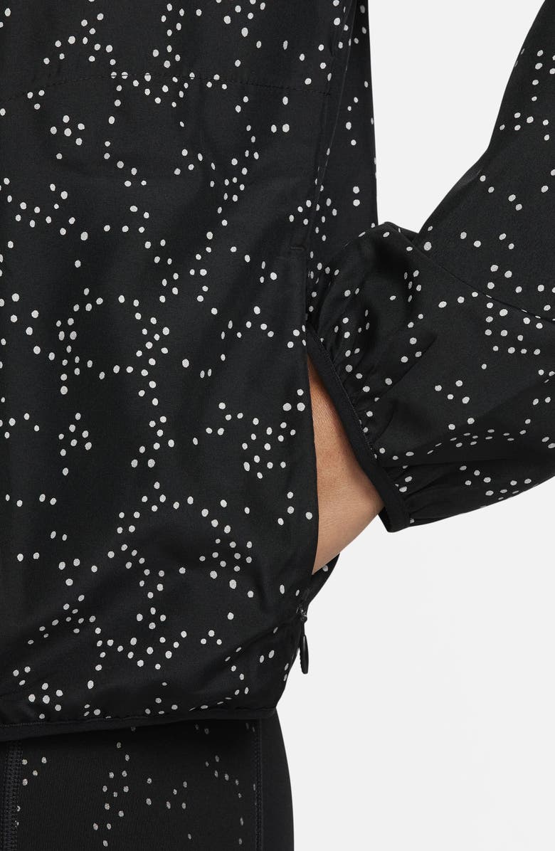 Nike Dri-FIT Hooded Running Jacket, Alternate, color, 