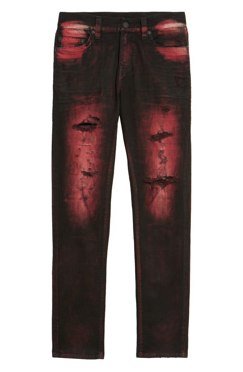 True Religion Brand Jeans Rocco Skinny Fit Jeans, Alternate, color, 